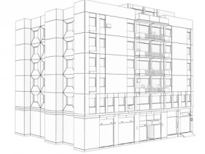 building 96 3D Model