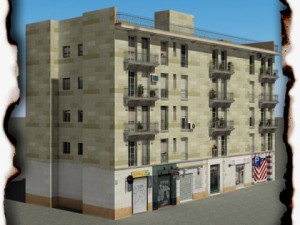 3d models mixed use building 99 Modelo 3D
