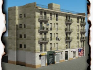 3B Modeller Karma kullanımlı bina 99 3D Model