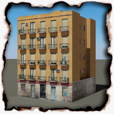 building 100 3D 모델 .c4d .max .obj .3ds .fbx .stl .blend 