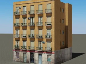 building 100 3D Model