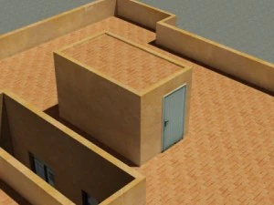 building 100 3D Model