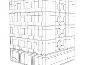 building 100 3D Model