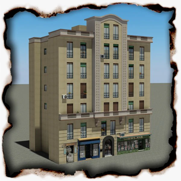 3d models building 101 3D Model .c4d .max .obj .3ds .fbx .stl .blend 