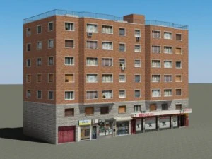 building 102 3D Model