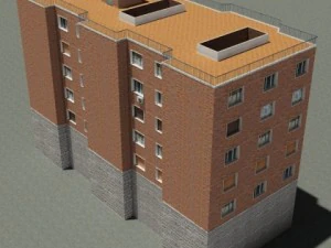 building 102 3D Model