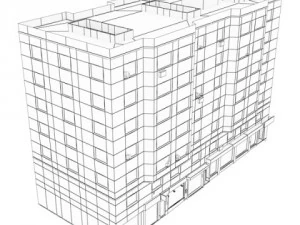 building 102 3D Model