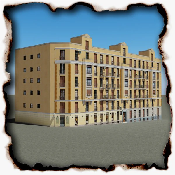 building 103 3D Model .c4d .max .obj .3ds .fbx .stl .blend 