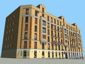 building 103 3D Model