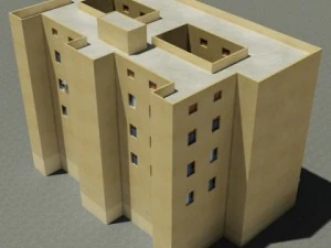 building 104 3D Model