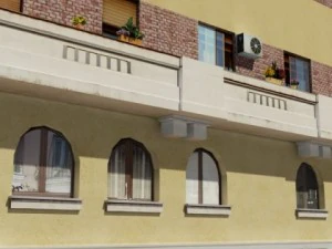building 104 3D Model