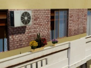 building 104 3D Model