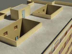 building 104 3D Model