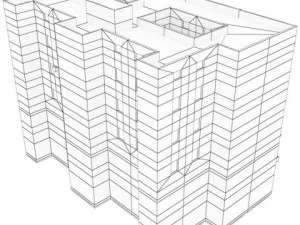 building 104 3D Model
