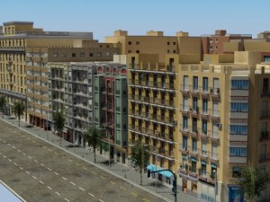 city block 05 3D Модель