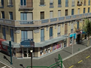 city block 05 3D Модель