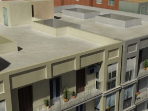 city block 05 3D Модель