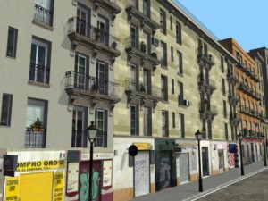 city block 05 3D Модель