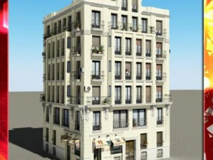 building collection 51  60 3D Model