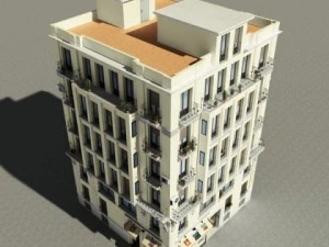 building collection 51  60 3D Model