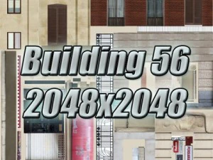 building collection 51  60 3D Model