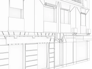 building collection 51  60 3D Model