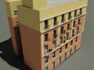 building collection 51  60 3D Model