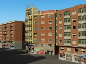 3d models building collection 7180 3D Model