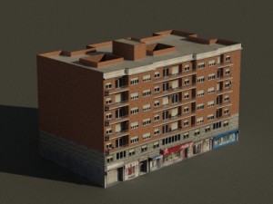 3d models building collection 7180 3D Модель