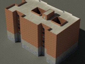 3d models building collection 7180 3D Модель