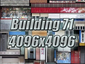 3d models building collection 7180 3D Модель