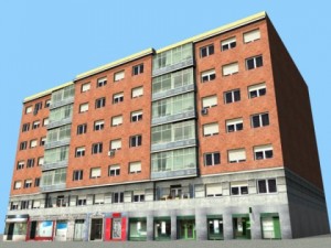 3d models building collection 7180 3D Модель