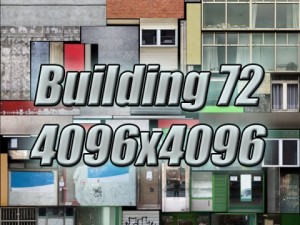 3d models building collection 7180 3D Модель