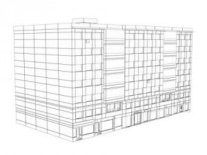 3d models building collection 7180 3D Модель