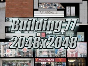 3d models building collection 7180 3D Модель