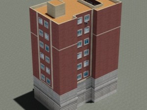3d models building collection 7180 3D Модель