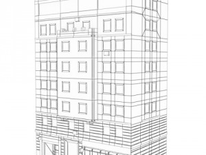 3d models building collection 7180 3D Модель