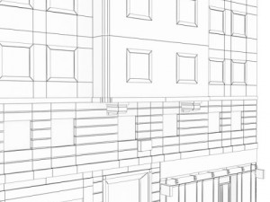 3d models building collection 7180 3D Модель