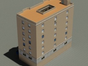 3d models building collection 7180 3D Модель