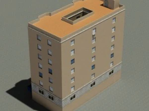 3d models building collection 7180 3D Model