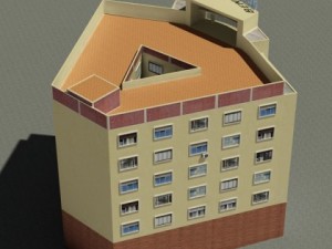 3d models building collection 7180 3D Модель