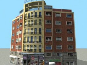 3d models building collection 7180 3D Модель