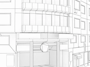 3d models building collection 7180 3D Model