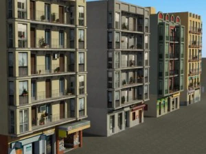 3d models building collection 91  100 3D Model