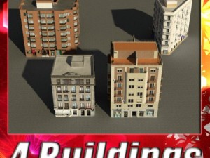 3d models building collection 5  8 3D-Modell