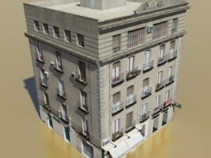 3d models building collection 5  8 Modèle 3D
