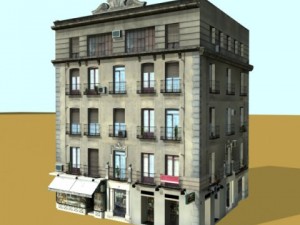 3d models building collection 5  8 Modèle 3D
