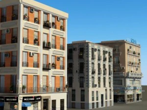 3d models building collection 13  16 3D Model