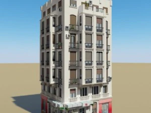 3d models building collection 21  24 3D Model