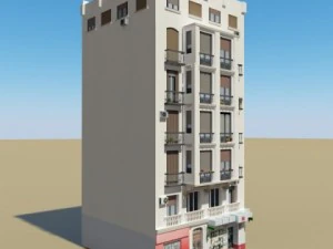 3d models building collection 21  24 3D Model